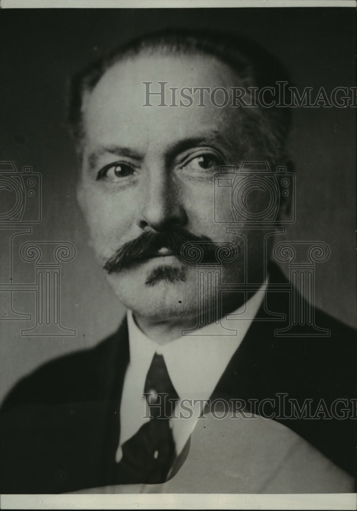 1934 Press Photo M. Albert Francois Lebrun, president of the French Republic-Historic Images