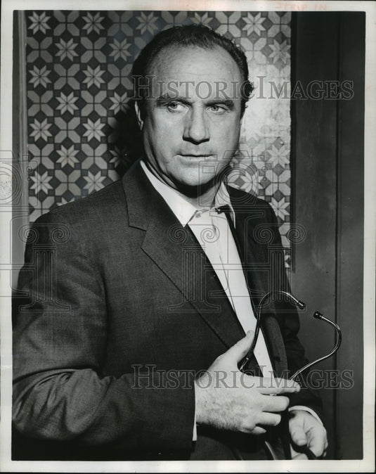 1962 Press Photo Jack Warren in "The Big Trouble with Charlie" - mjx04427-Historic Images