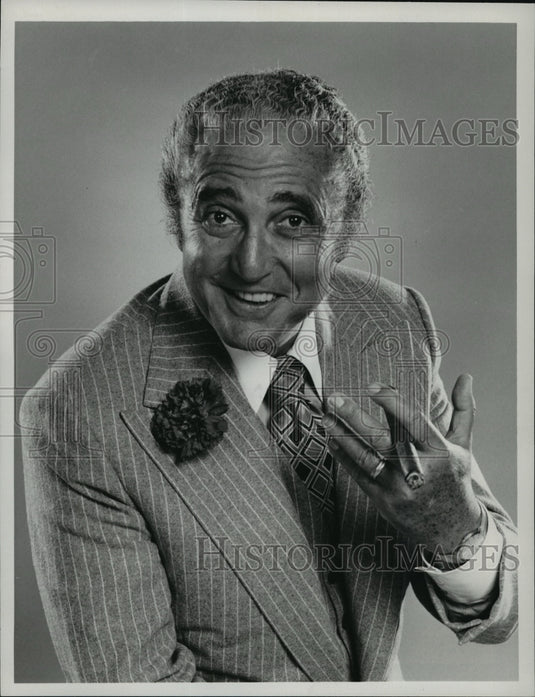 1975 Press Photo Sheldon Leonard as Eddie Smith in the Big Eddie - mjx04631-Historic Images