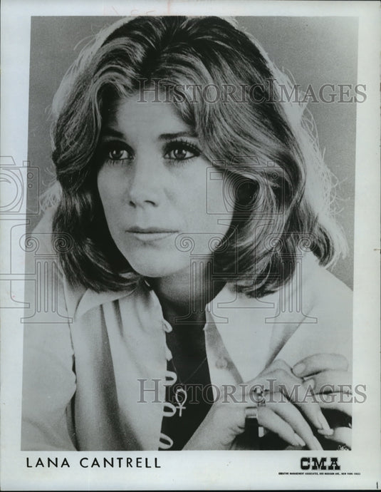 1979 Press Photo Lana Cantrel, Australian Singer Opens Pfister Hotel Crown Room-Historic Images