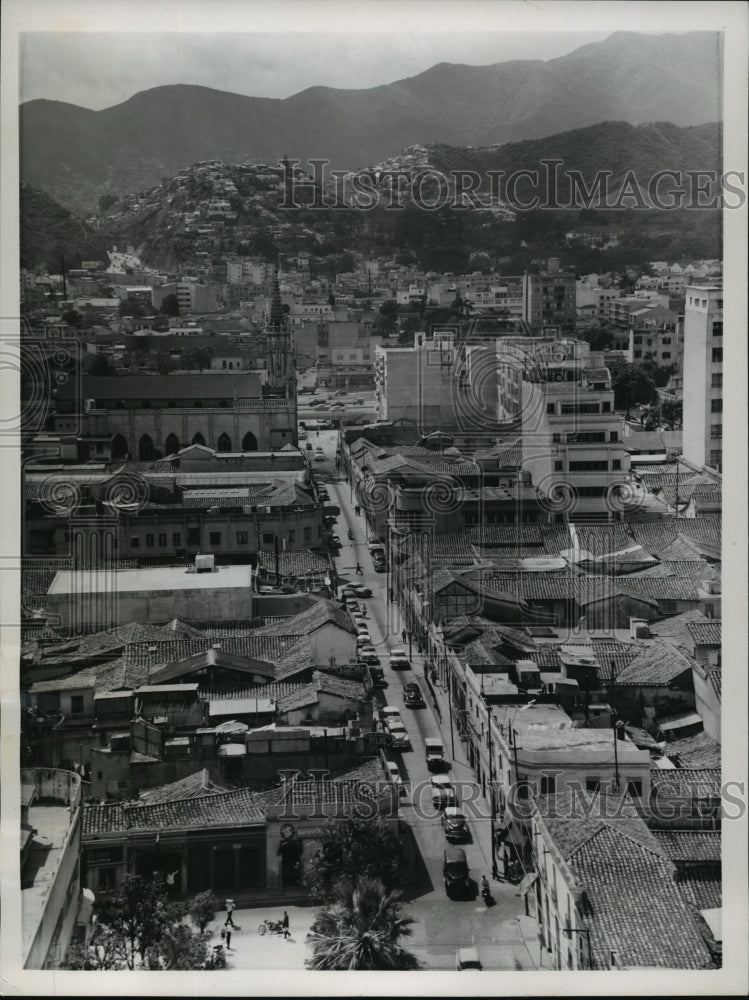 1957 Press Photo At Caracas, Venezuela - mjx04740-Historic Images