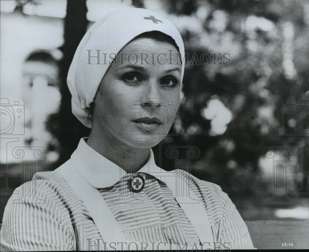 1977 Press Photo Senta Berger in Cross of Iron - mjx05076 – Historic Images
