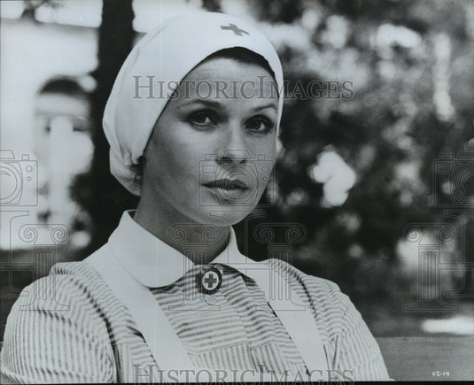 1977 Press Photo Senta Berger in Cross of Iron - mjx05076-Historic Images