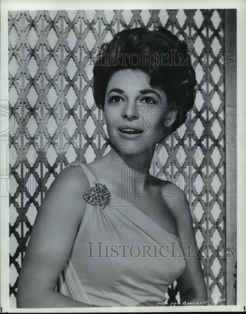 1966 Press Photo Actress Anne Bancroft - mjx05424-Historic Images