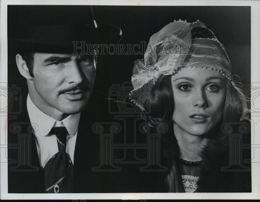 1981 Press Photo Burt Reynolds and Jane Hitchcock in "Nickelodeon" - mjx05808-Historic Images