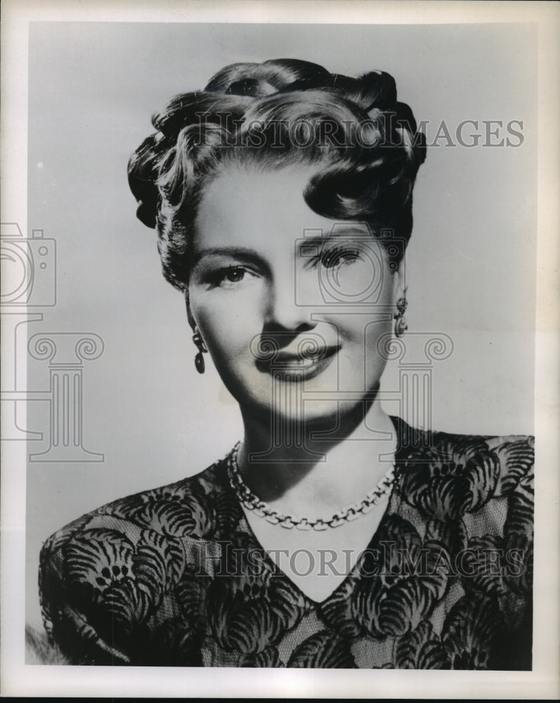 Press Photo Lovely,blond Marina Koshetz, operatic, concert, film and radio star-Historic Images