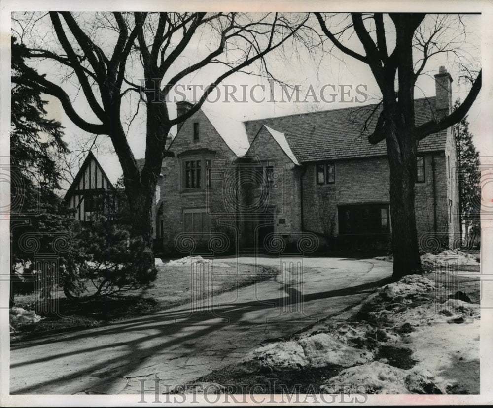 1959 Press Photo Neenah&#39;s Art Center and Museum in Lake Winnebago - mjx07696-Historic Images
