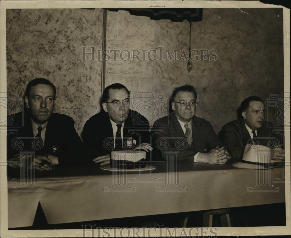 1939 Geo. Hampel, Otto, Hauser, Leo Krzycki, Carl Hampel-Historic Images