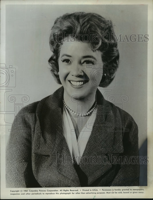 1961 Press Photo Movie actress Jeff Donnell died in Hollywood from heart attack- Historic Images