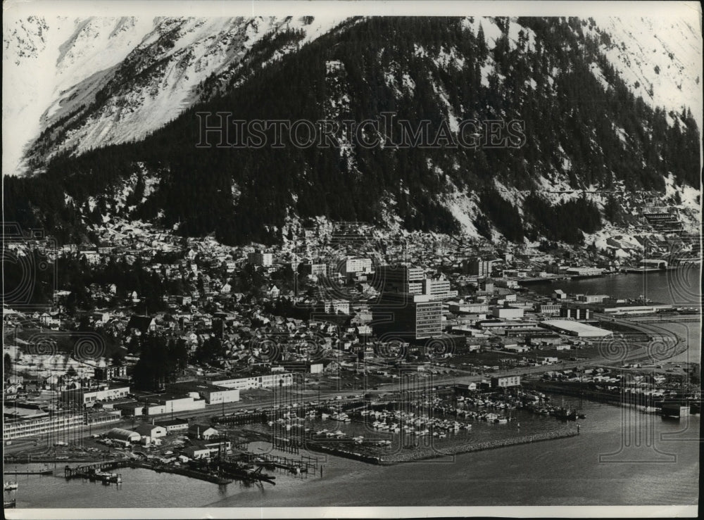 1975 View of Juneau, Alaska  - Historic Images