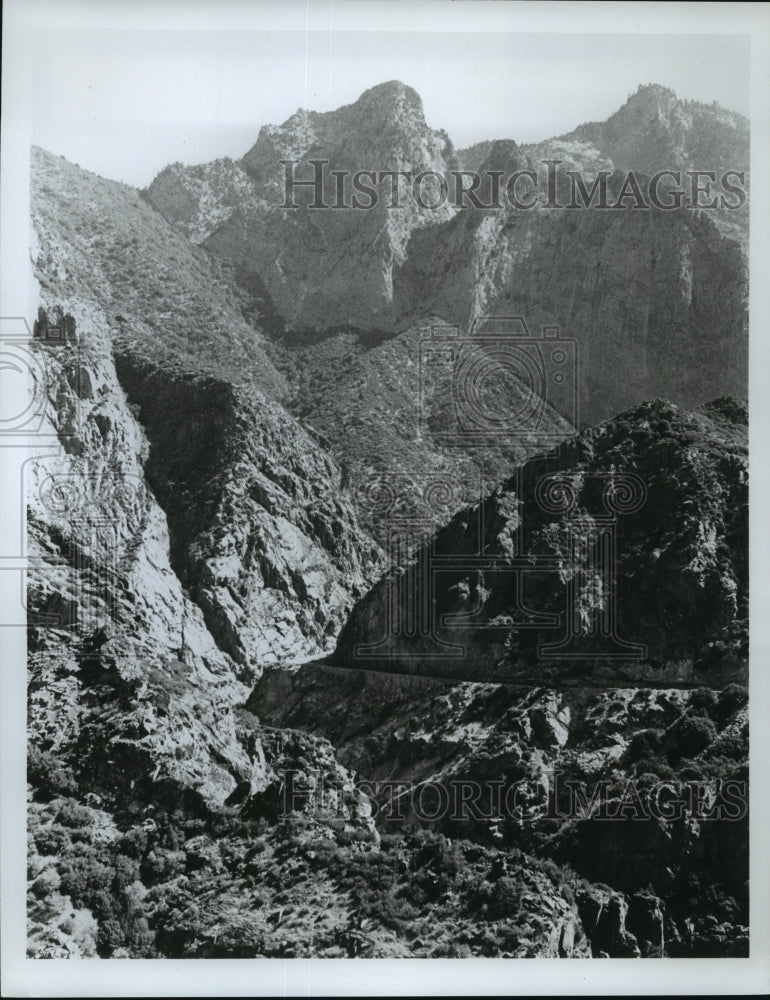 1987 Press Photo Kings Canyon National Park, California - mjx14907-Historic Images