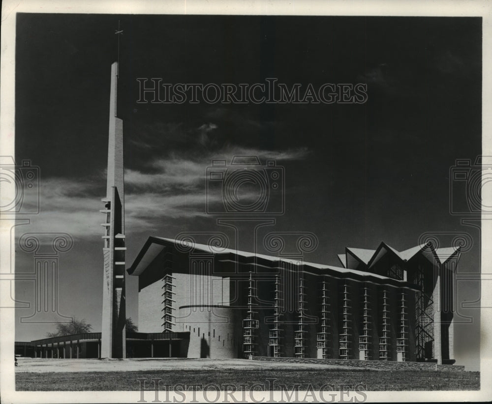 1960 Press Photo Valparaiso Memorial chapel given Church Guild of America Award-Historic Images