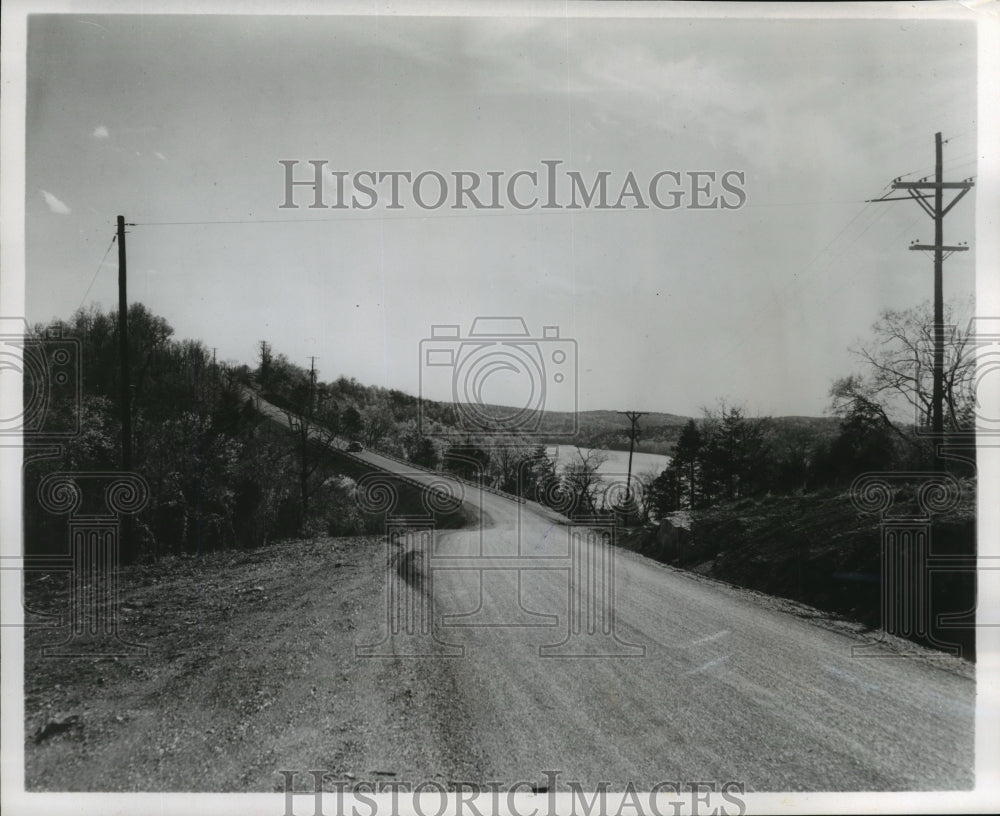 1956 Press Photo result of Missouri's "takeover" rural road program - mjx16299-Historic Images