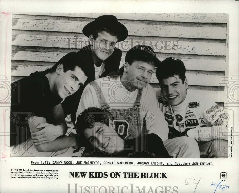 1990 New Kids on the Block - Historic Images