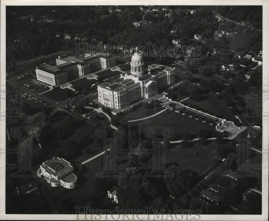 1954 Press Photo Frankfort, Kentucky. Capitol with magnificent dome.-Historic Images