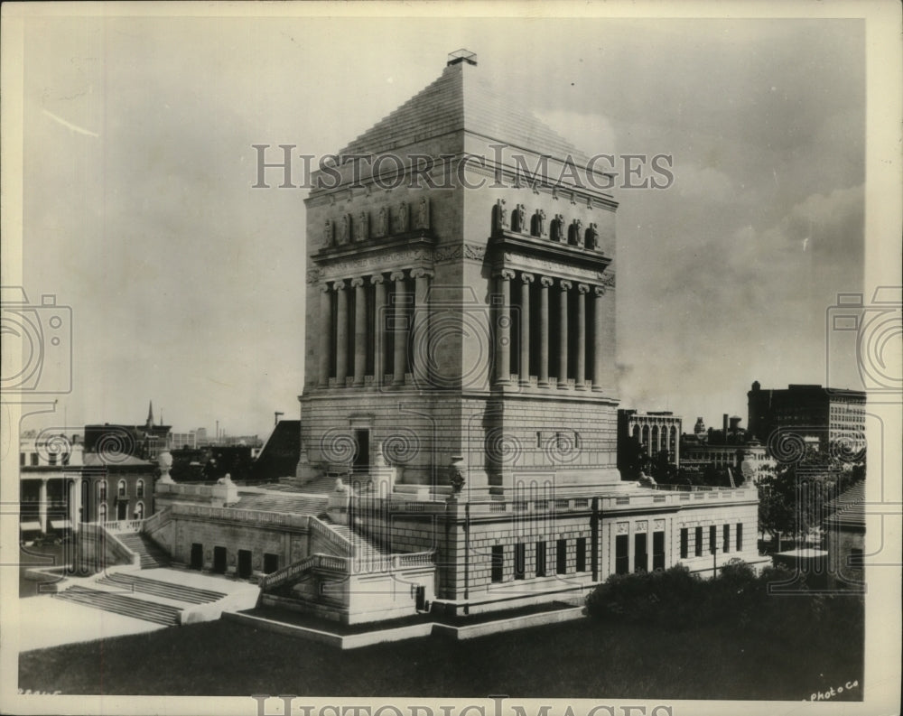 1933 Indiana World War Memorial, Indianapolis - Historic Images