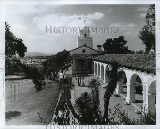 1978 Press Photo California-Mission-Serra Museum, San Diego's Presido Park.-Historic Images
