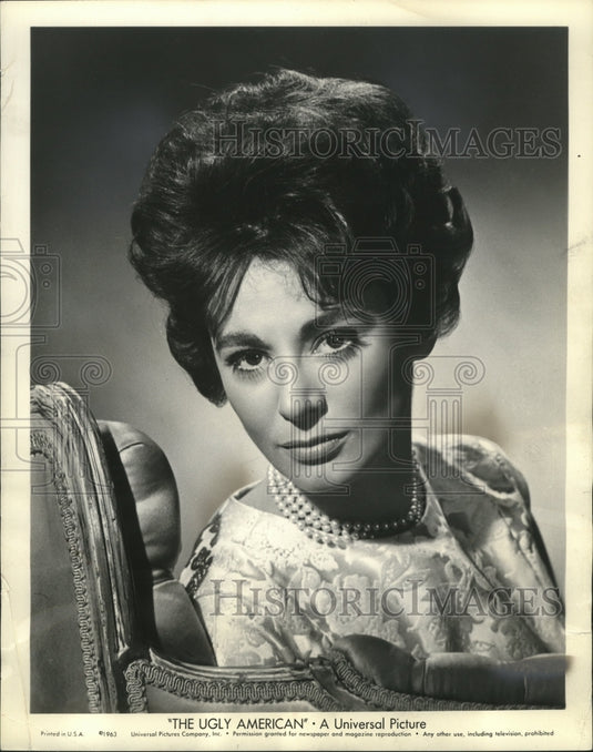 1963 Press Photo Sandra Church Starring In The Ugly American - mjx20847-Historic Images