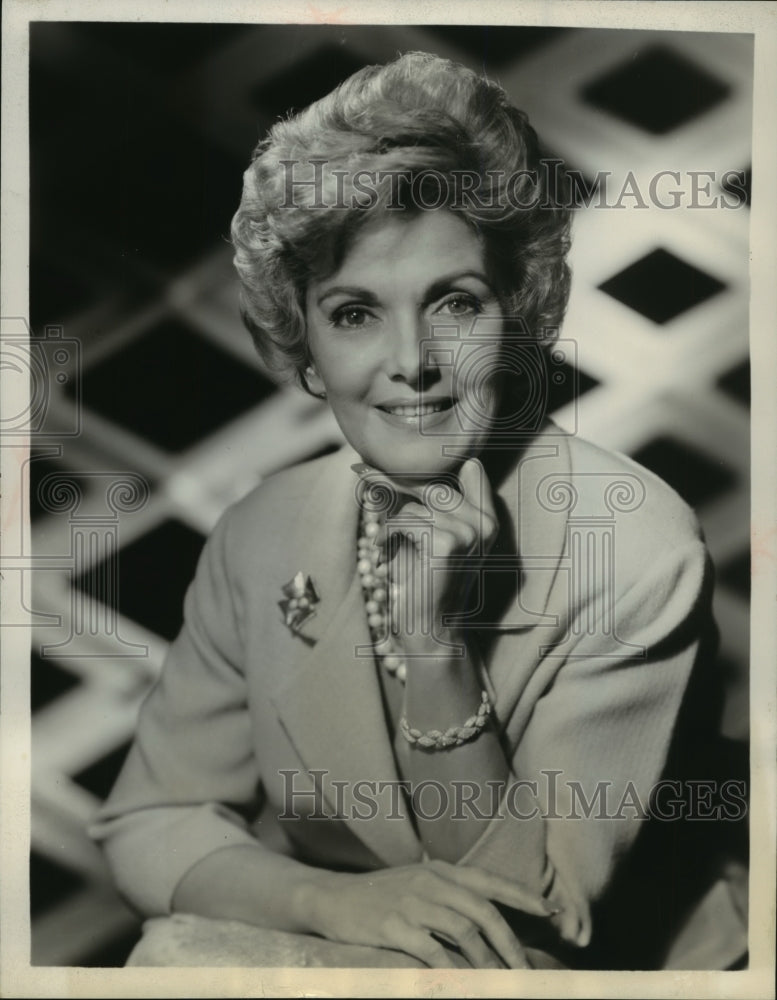 1961 Press Photo Anita Colby-Actress-Model-Fashion Expert-Beauty Adviser-Editor.-Historic Images