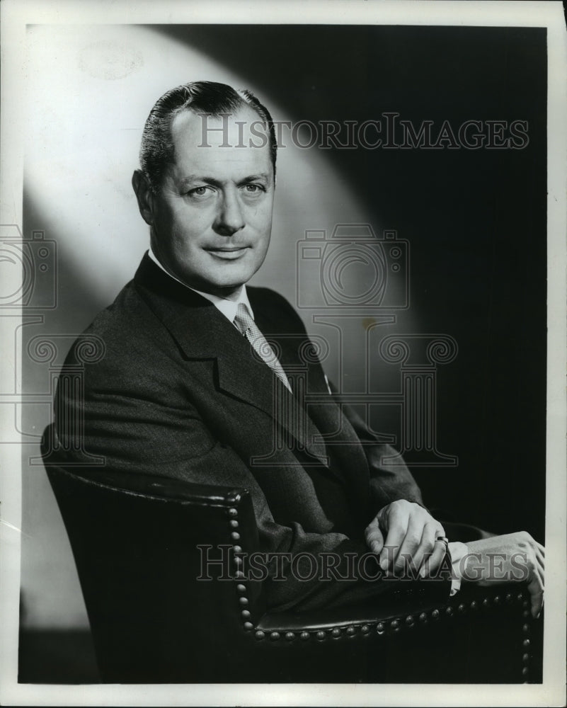 1965 Robert Montgomery, American actor-Historic Images