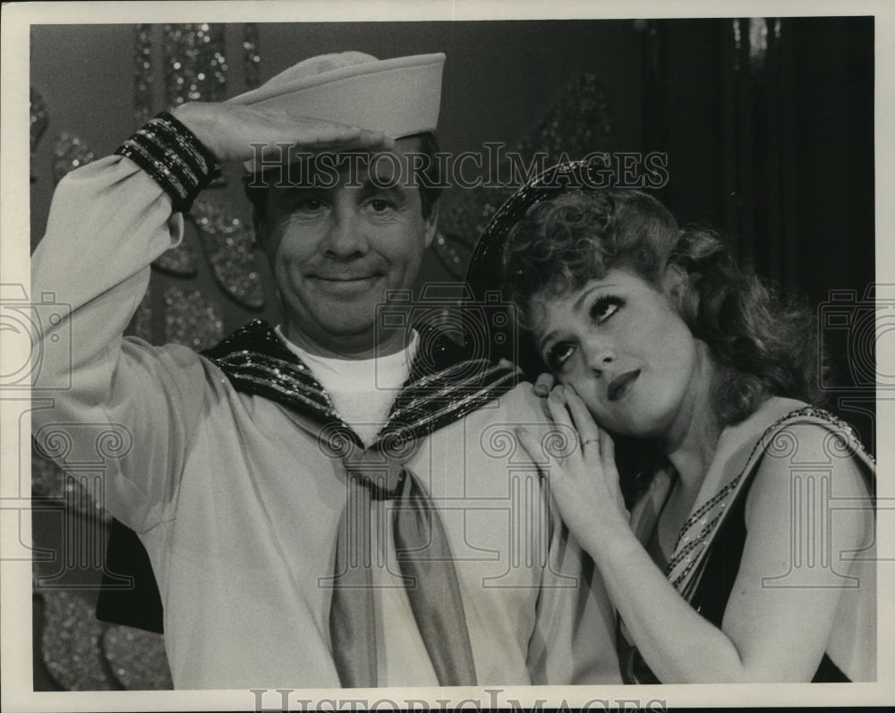 1977 Press Photo Tim Conway and Bernadette Peters star in "Uncle Tim Wants You"-Historic Images