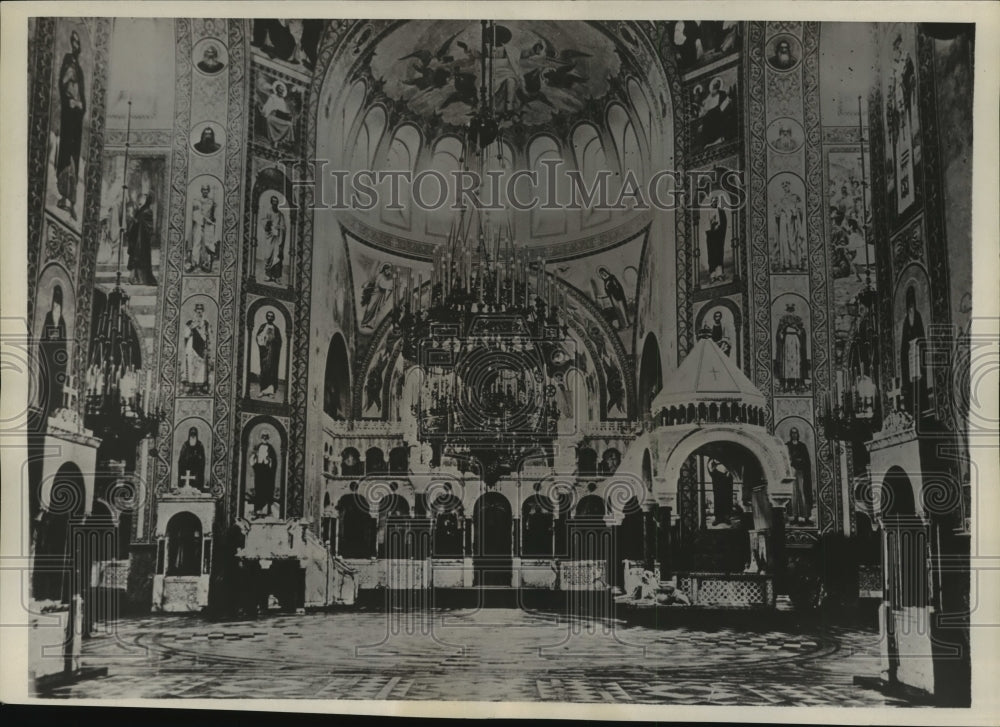 1930 The Grand Altar Of The Cathedral Of St. Alexandre de la Neva - Historic Images