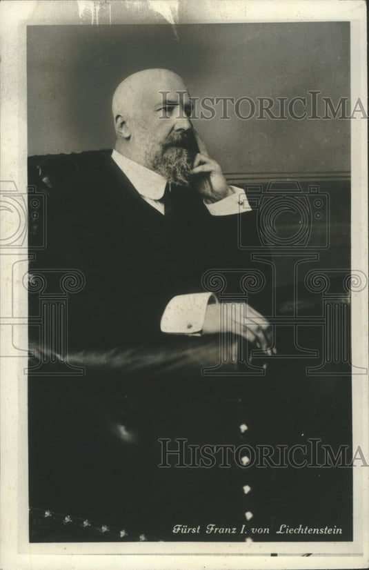 1937 Furst Franz I von Liechtenstein  - Historic Images