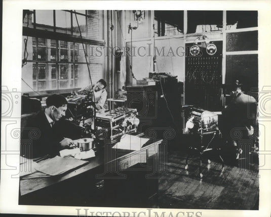 1941 Press Photo C.F. Kettering at the National Cash Register Company- Historic Images
