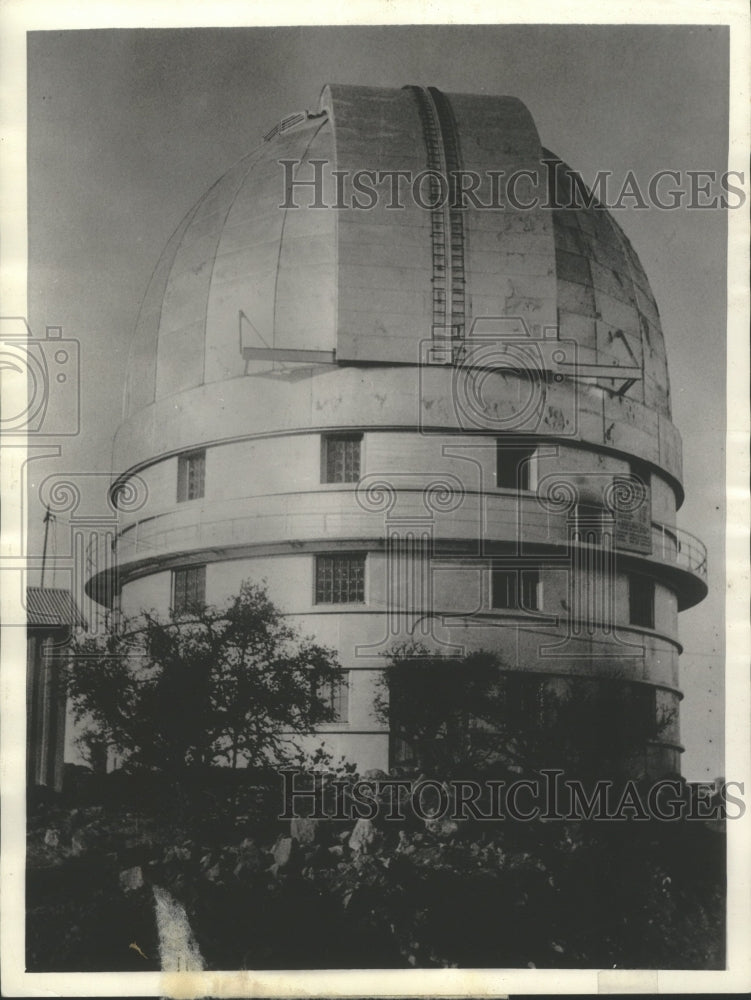 1935 Press Photo Dome of the McDonald Observatory of the University of Texas - Historic Images