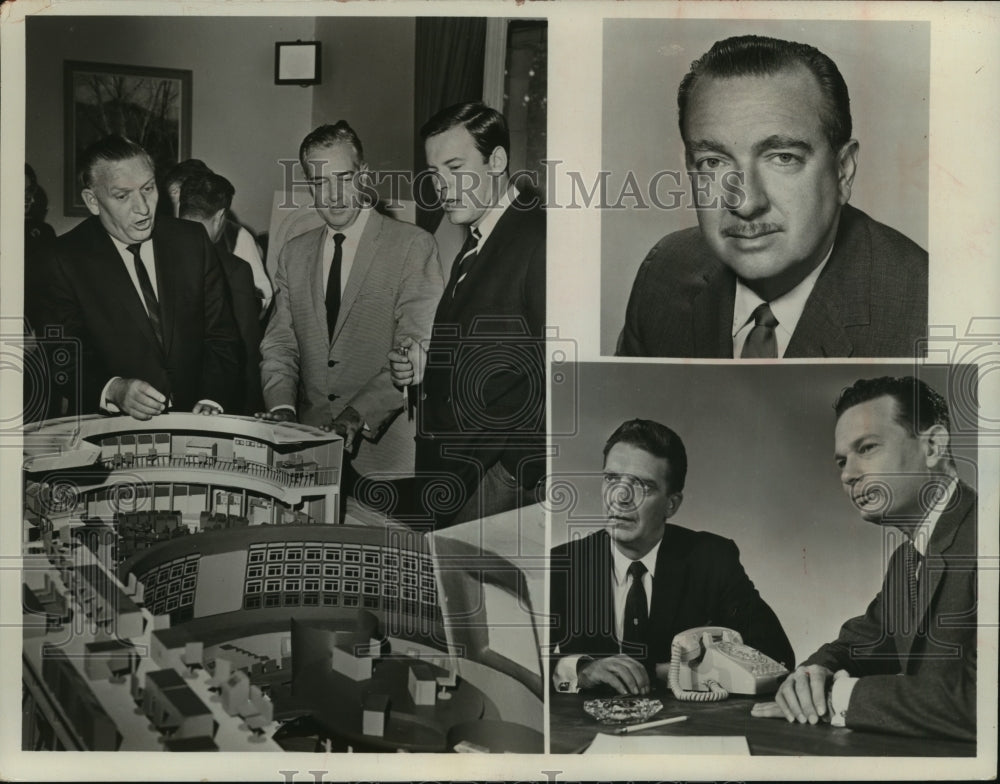 1966 Press Photo Walter Cronkite-United States Newscaster - Historic Images