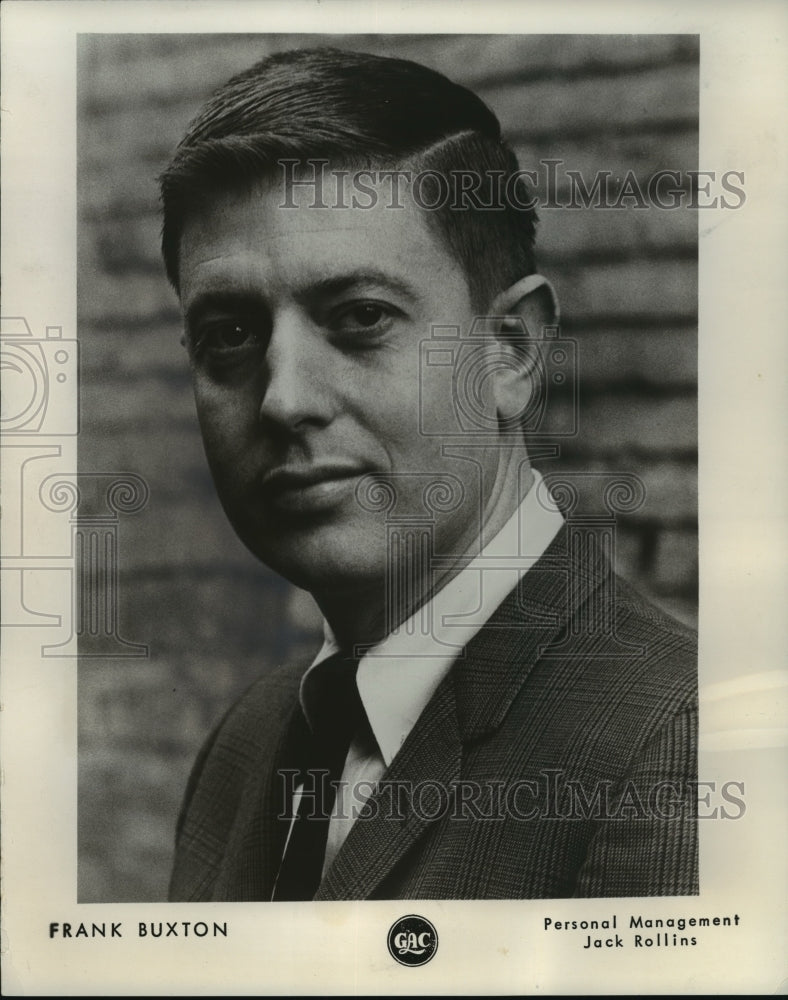 1963 Press Photo Frank Buxton, Host of Children&#39;s Television Show &quot;Discovery&quot; - Historic Images