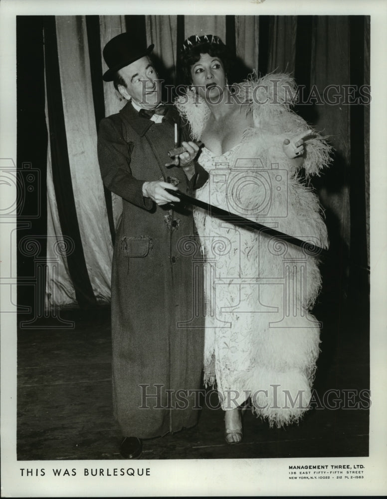 1967 Press Photo Ann Corio, Actress, in &quot;This Was Burleque&quot; - Historic Images