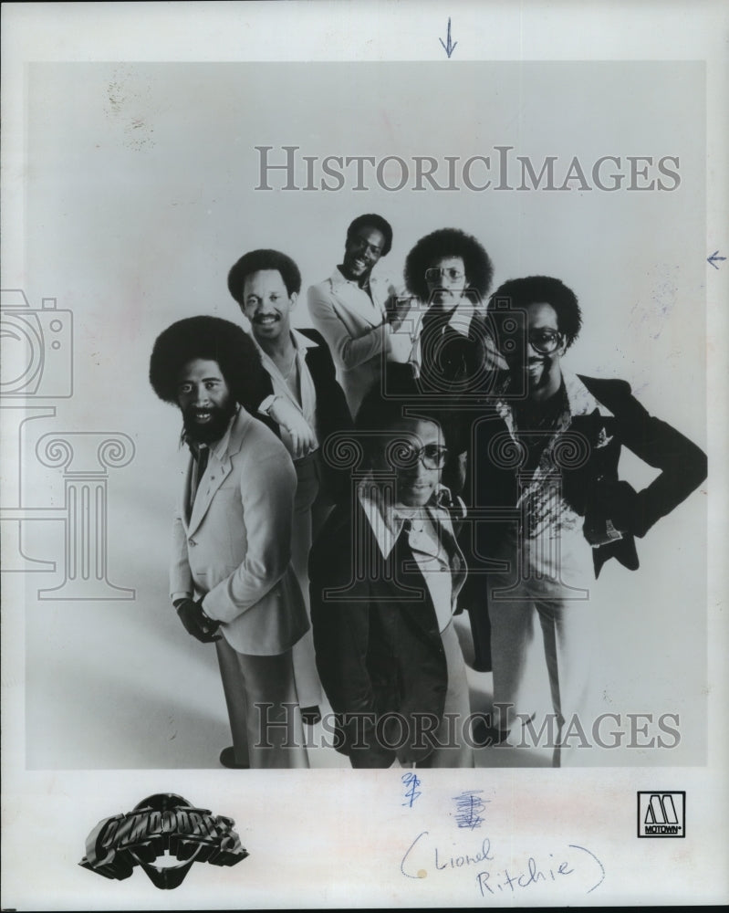 1978 Press Photo Lionel Ritchie and the Commodores-Famous Music Artists - Historic Images