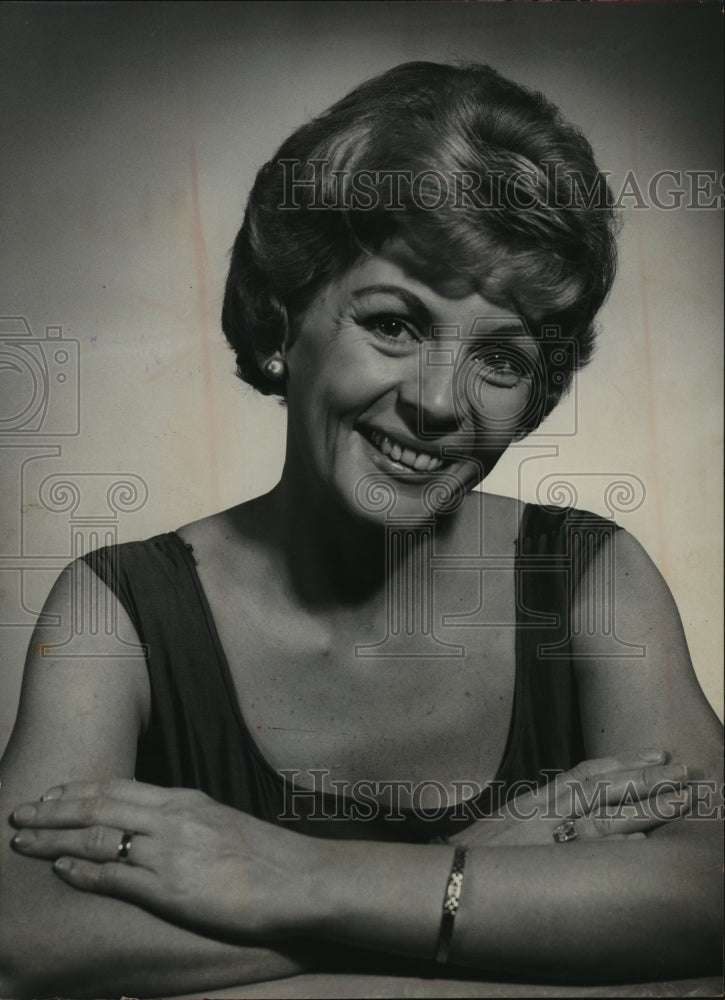 1961 Press Photo Dorothy Collins-Canadian-American Singer and Actress - Historic Images