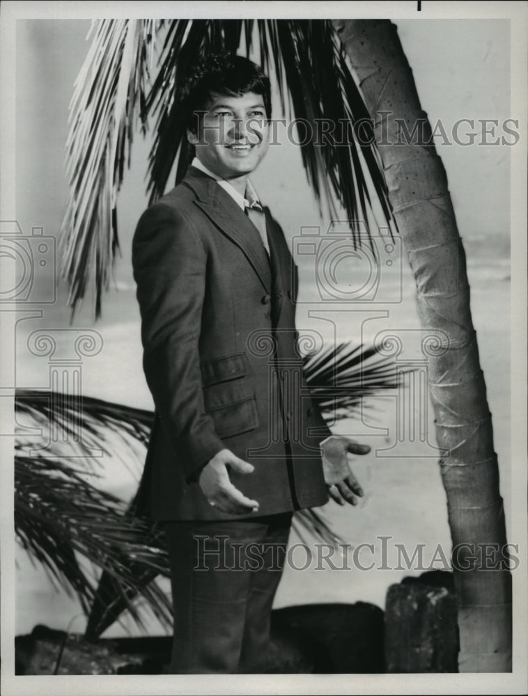 1969 Press Photo Don Ho Singer Guest on "Johnny Cash...On the Road" - Historic Images