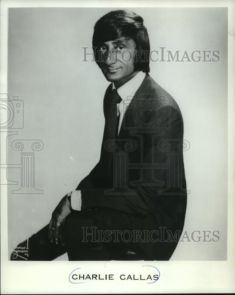 1974 Press Photo Charlie Callas-American Comedian and Actor - Historic Images