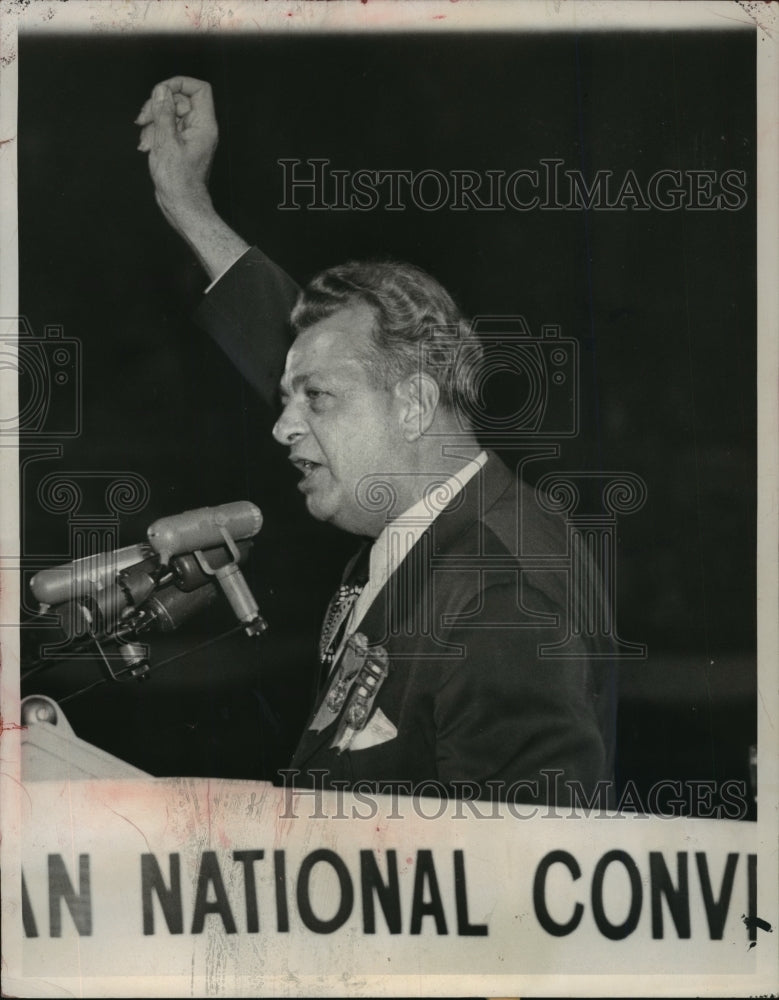 1952 Press Photo Senator Everett Dirk nominates Senator Taft - Historic Images