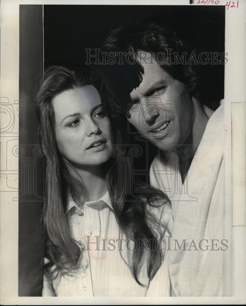 1979 Press Photo Blair Brown and Cliff DeYoung in The Child Stealer - Historic Images