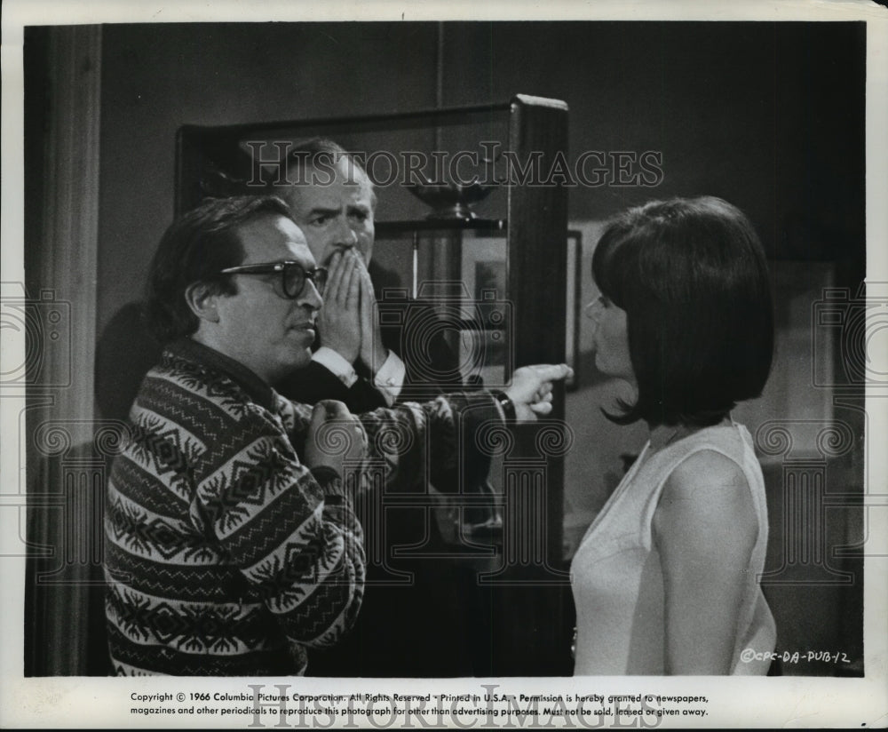 1966 Press Photo Sidney Lumet Directing in "The Deadly Affair" - Historic Images