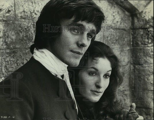 1972 Press Photo Laurence Douglas and Vivien Heildron-Actor and Actress - Historic Images