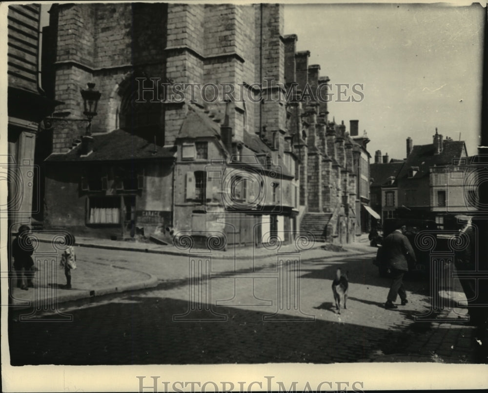 1934 Press Photo The Cathedral at Sezanne, France - Historic Images