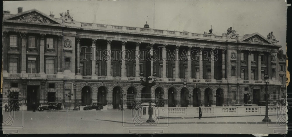 1934 Press Photo The Ministry of Marine Building in Paris, France - Historic Images