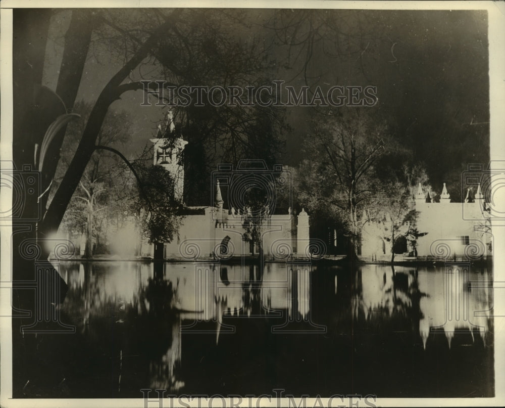 1931 Press Photo Temples of Distant Lands at French Colonial Exhibition - Historic Images
