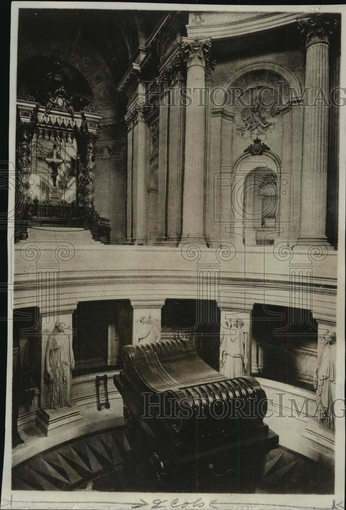 1929 Press Photo Interior of the Invalides Showing Napoleon&#39;s Crypt Paris - Historic Images