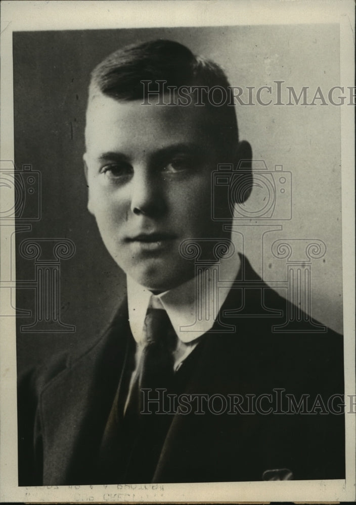 1924 Press Photo Prince Eric of Denmark to Be Married - Historic Images