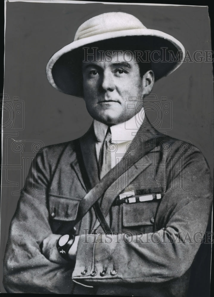 Press Photo Richard Harding Davis, 1880&#39;s Reporter and Author - Historic Images