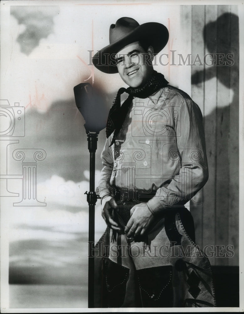 1969 Press Photo Artello Dickson in &quot;Tom Mix, America&#39;s Favorite Cowboy&quot; - Historic Images