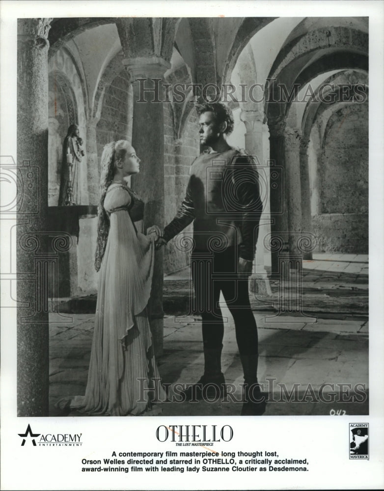 1993 Press Photo Director and Star of &quot;Othello&quot;, Orson Welles - Historic Images