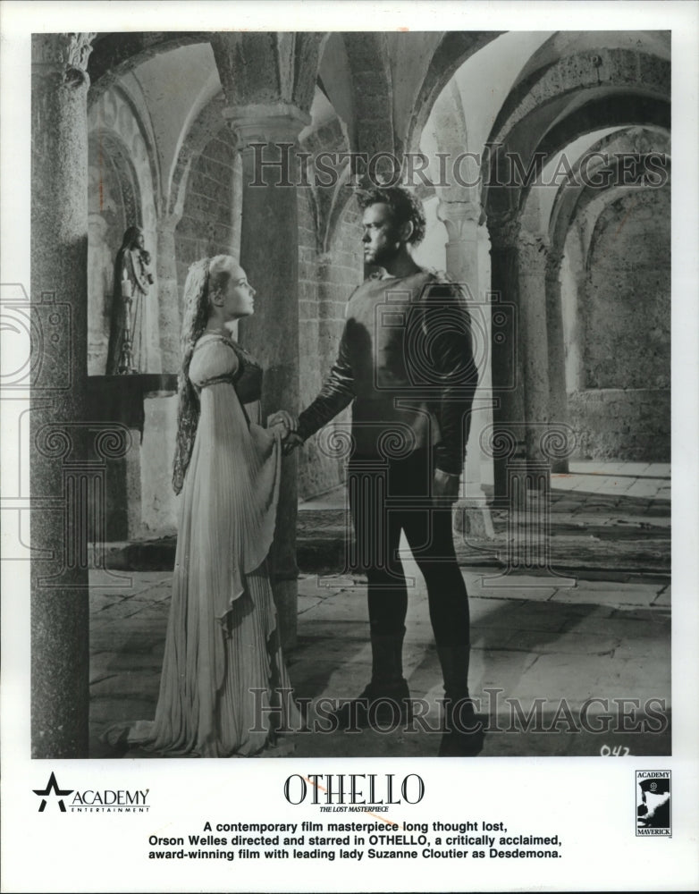 1993 Press Photo Director and Star of "Othello", Orson Welles - Historic Images