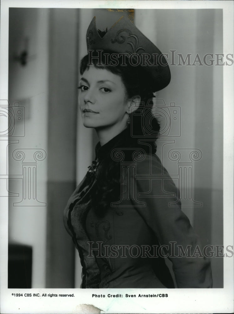 1994 Press Photo Joanne Whaley-Kilmer Playing Vivien Leigh&#39;s Role As Scarlett - Historic Images